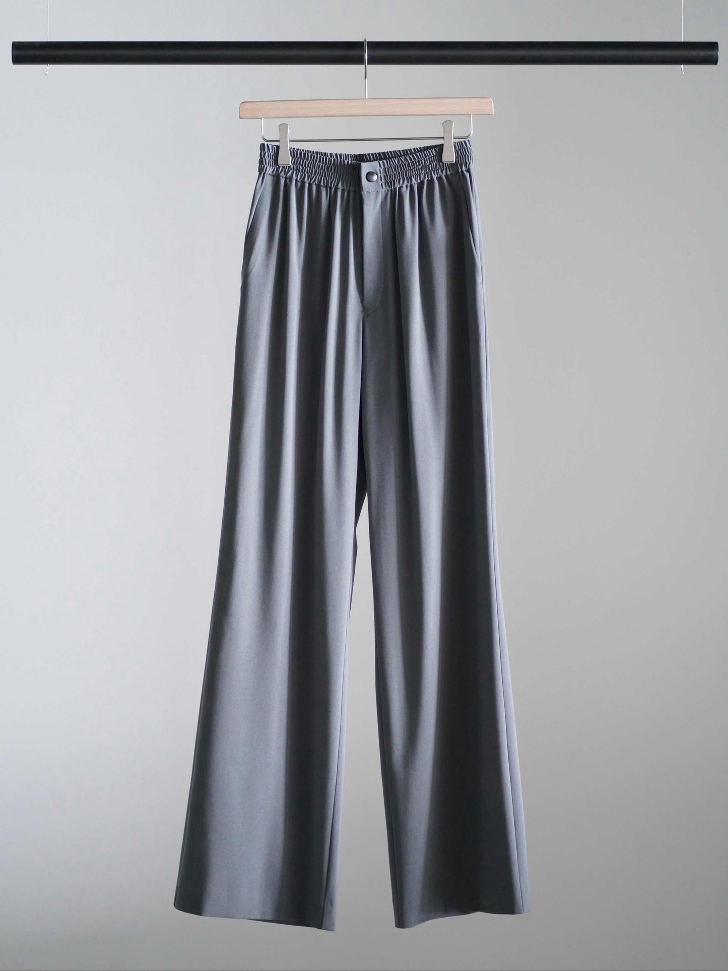 STRETCH WIDE-LEG PANTS