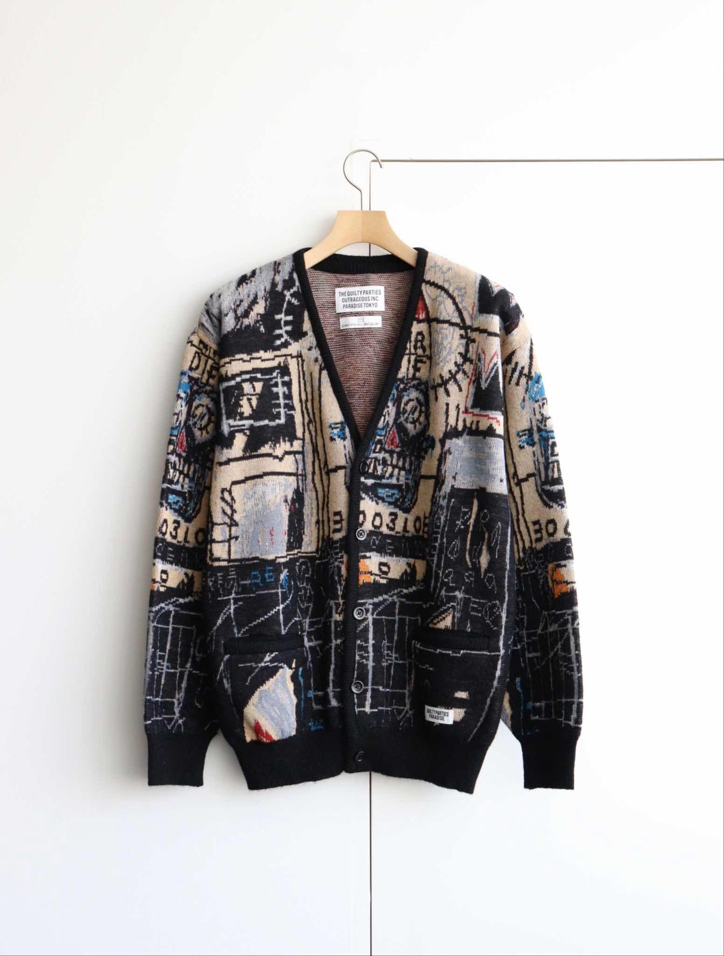JEAN-MICHEAL BASQUIAT / CARDIGAN (TYPE-1)