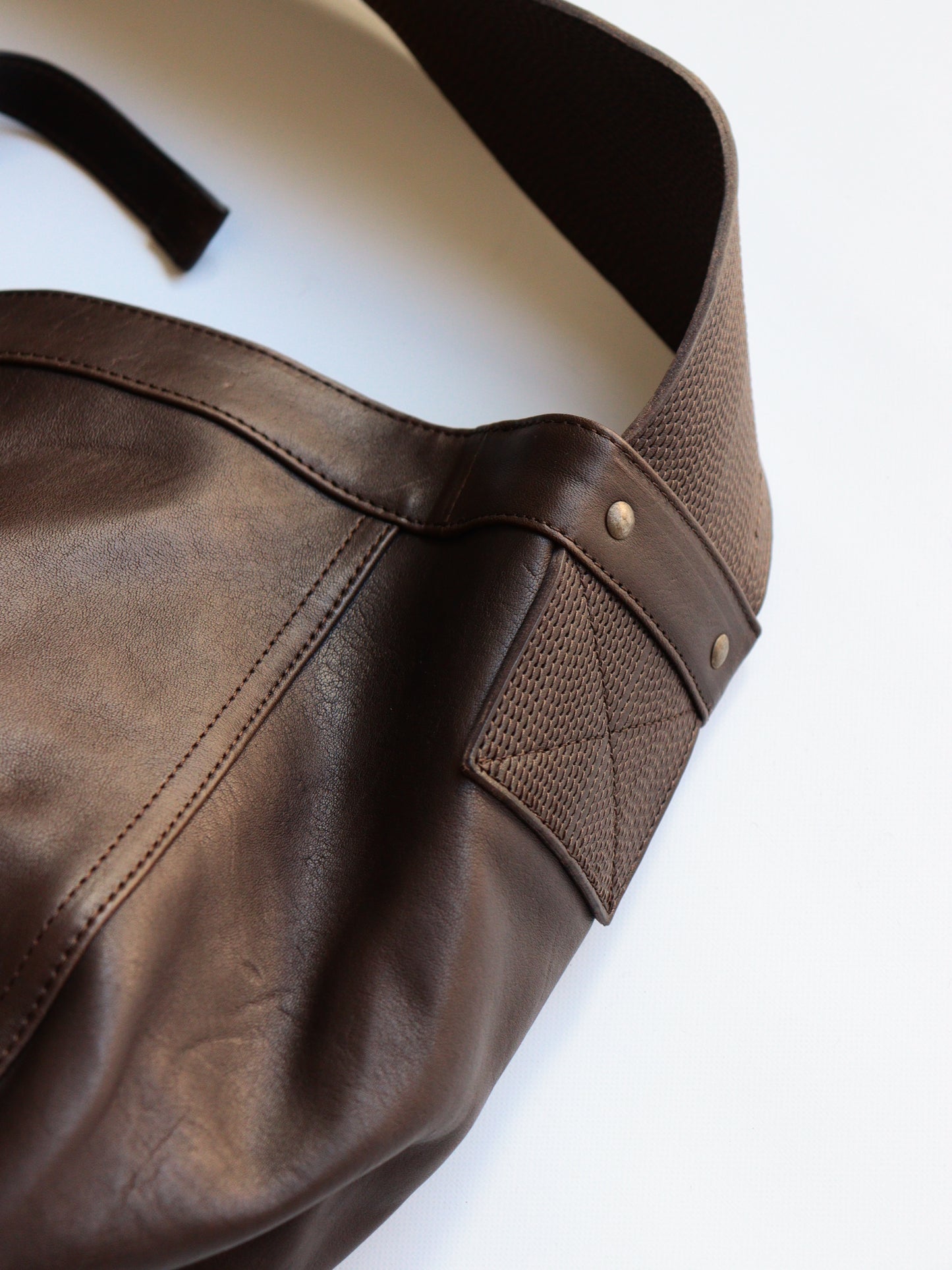 Lot.004 NEWSBOY BAG (Leather)