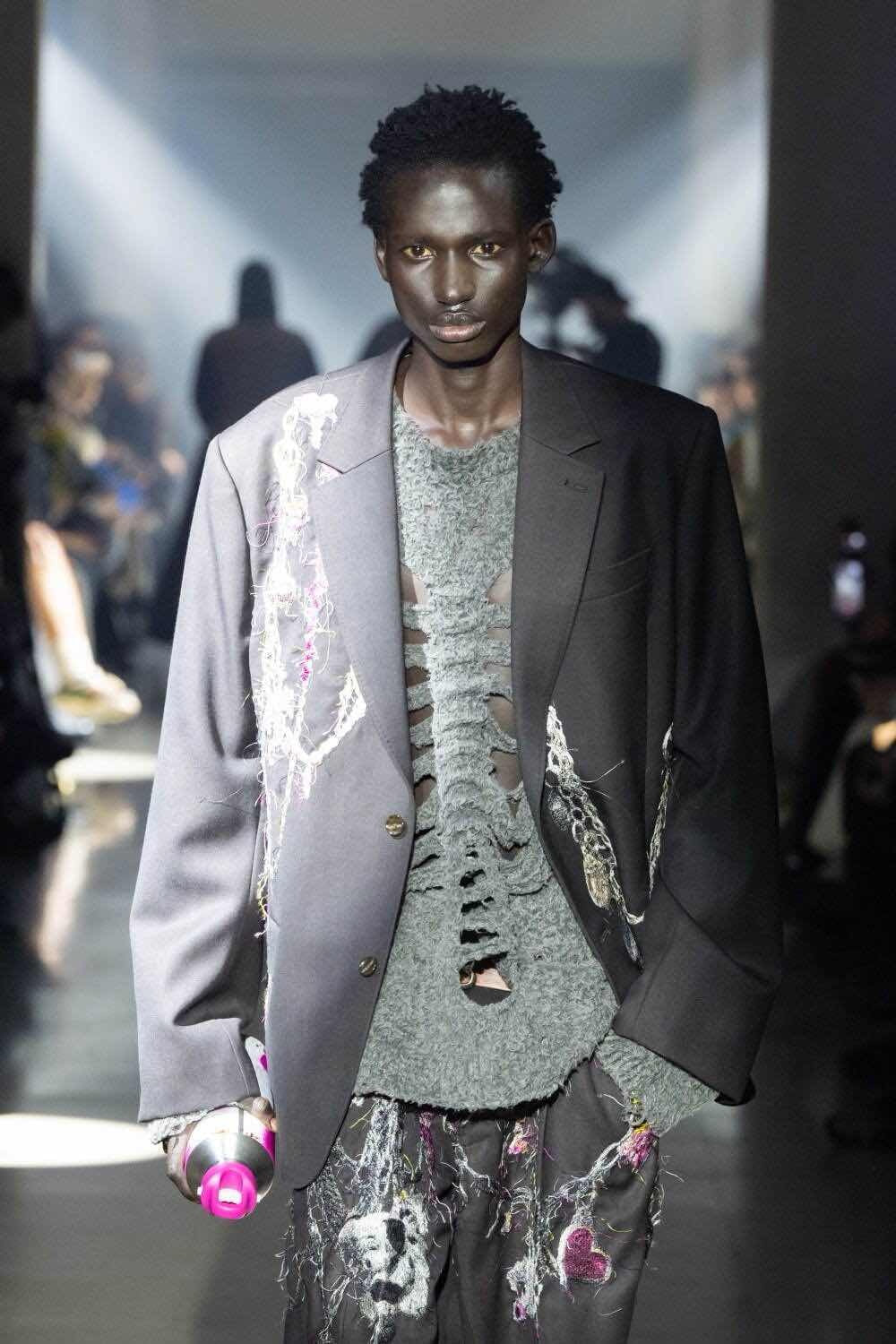 RIBCAGE KNIT PULLOVER