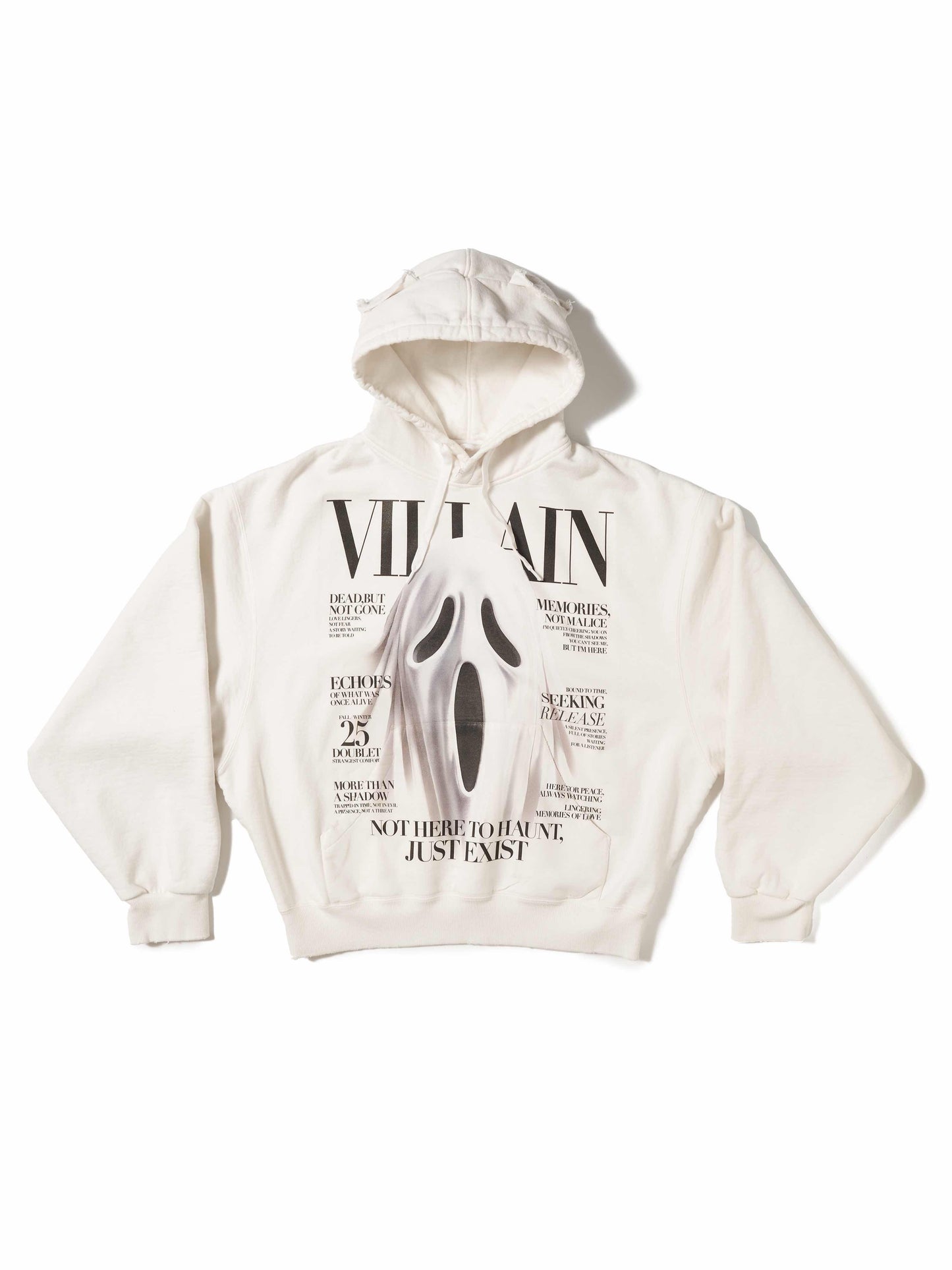 VILLAIN COVER PRINT HOODIE