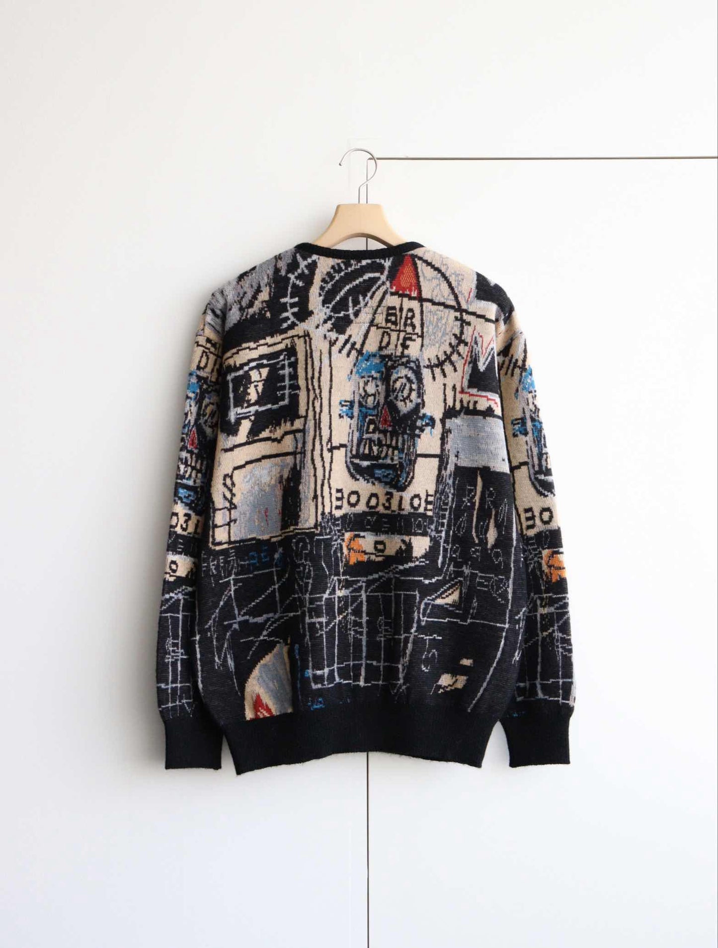 JEAN-MICHEAL BASQUIAT / CARDIGAN (TYPE-1)