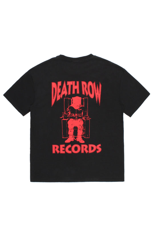 DEATH ROW RECORDS / WASHED HEAVY WEIGHT CREW NECK T-SHIRT