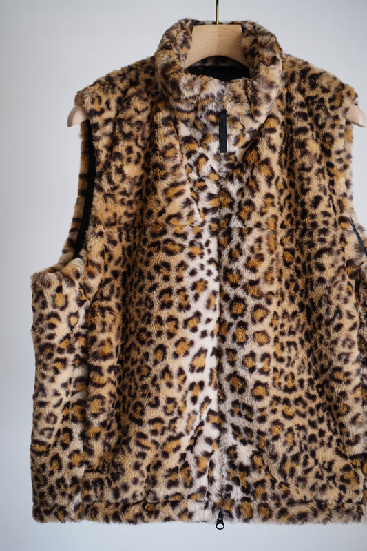 WILD THINGS / LEOPARD FUR HAPPY VEST ( TYPE-1 )