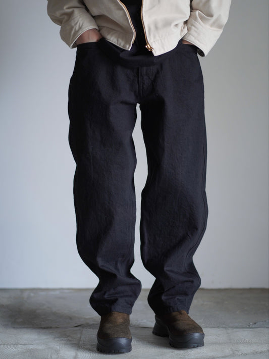 COMOLI GUIDI MENS GUDI別注バックジップブーツ BROWN 通販 着画