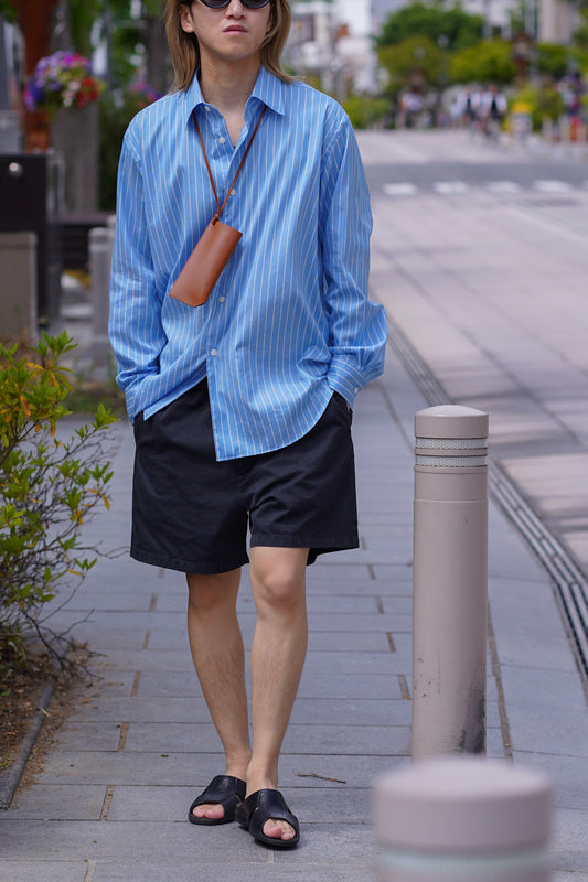GARMENT-DYED FINX LIGHT CHINO SHORTS