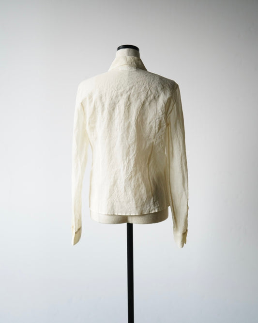 Cotton Lawn Sheer Shirt