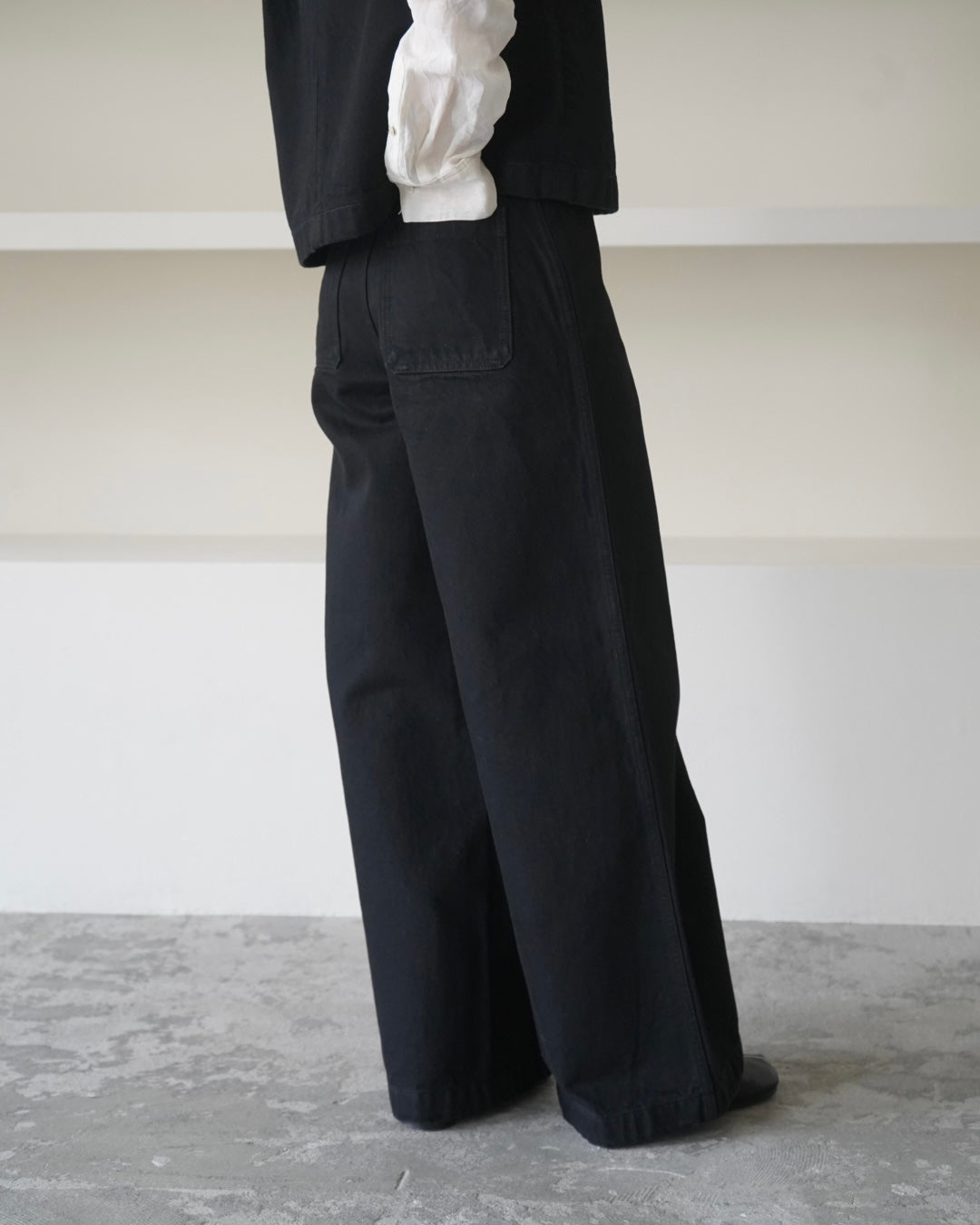 13oz DENIM WIDE PANTS