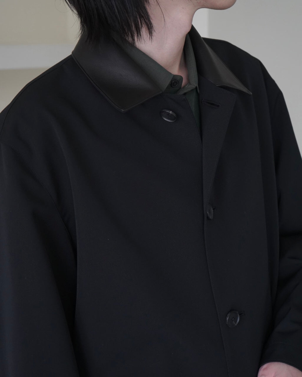 WOOL MAX CANVAS COAT