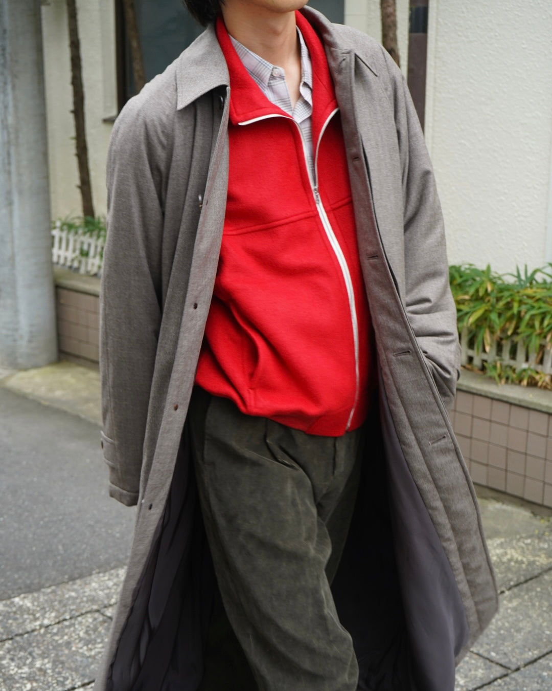 SUPER LIGHT WOOL PADDED COAT