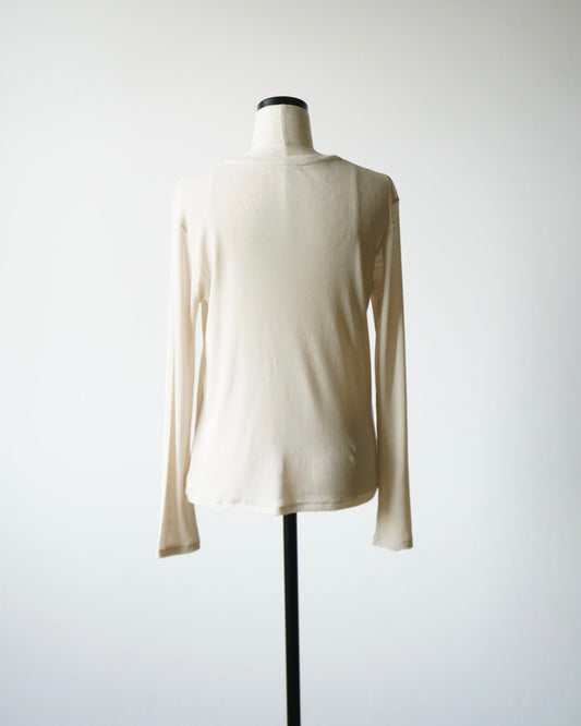 LIGHT RIB LONG TEE