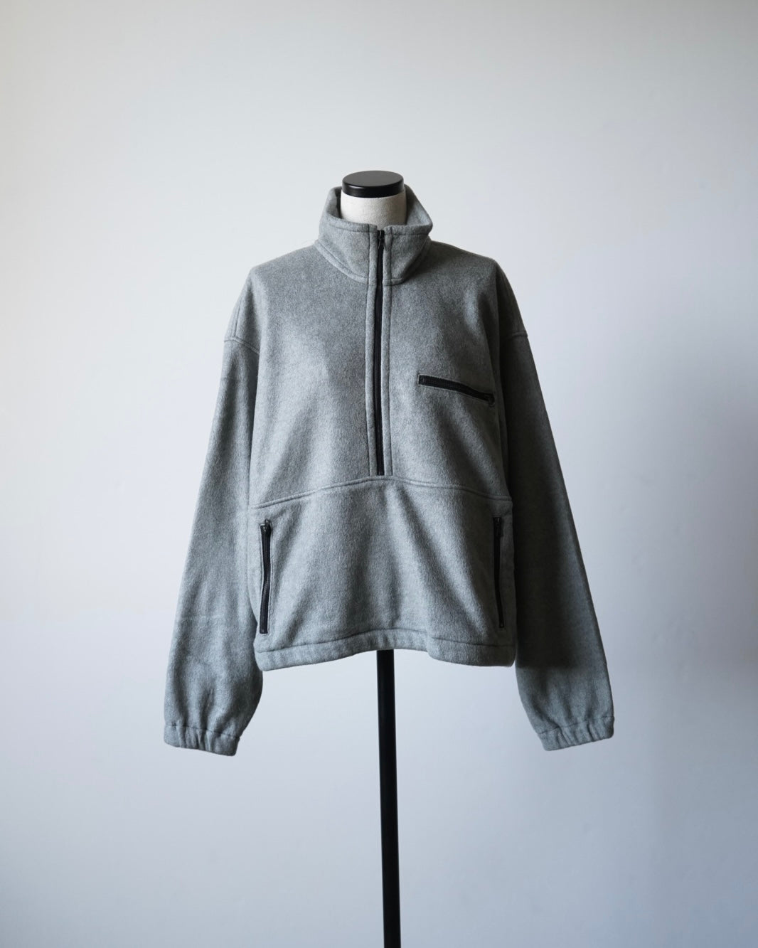 PURE SILK COMFORT FLEECE HALF ZIP P/O – イデアル公式オンラインショップ