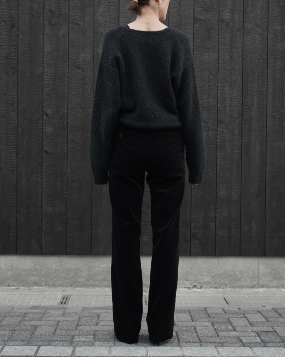 コーデュロイ パイプドステムパンツ