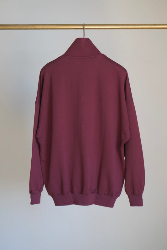 SUPER HIGH GAUGE SWEAT ZIP BLOUSON