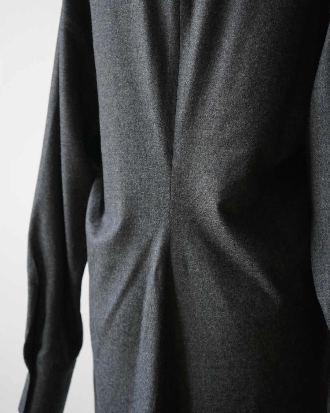 SUPER LIGHT WOOL SHIRT DRESS