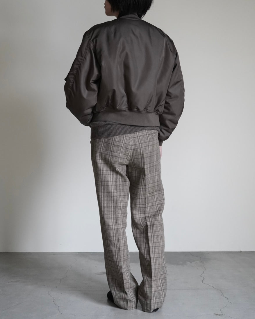 HIGH DENSITY SILK TWILL FLIGHT BLOUSON