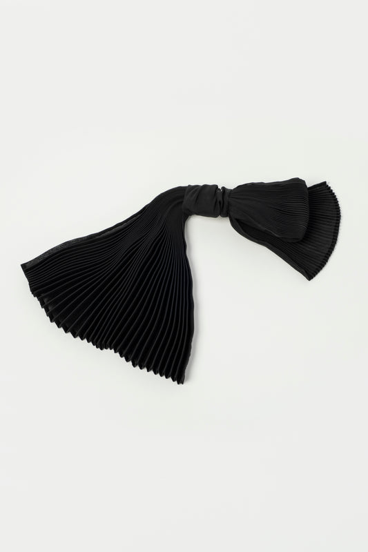 SHEER PLEATED BARRETTE