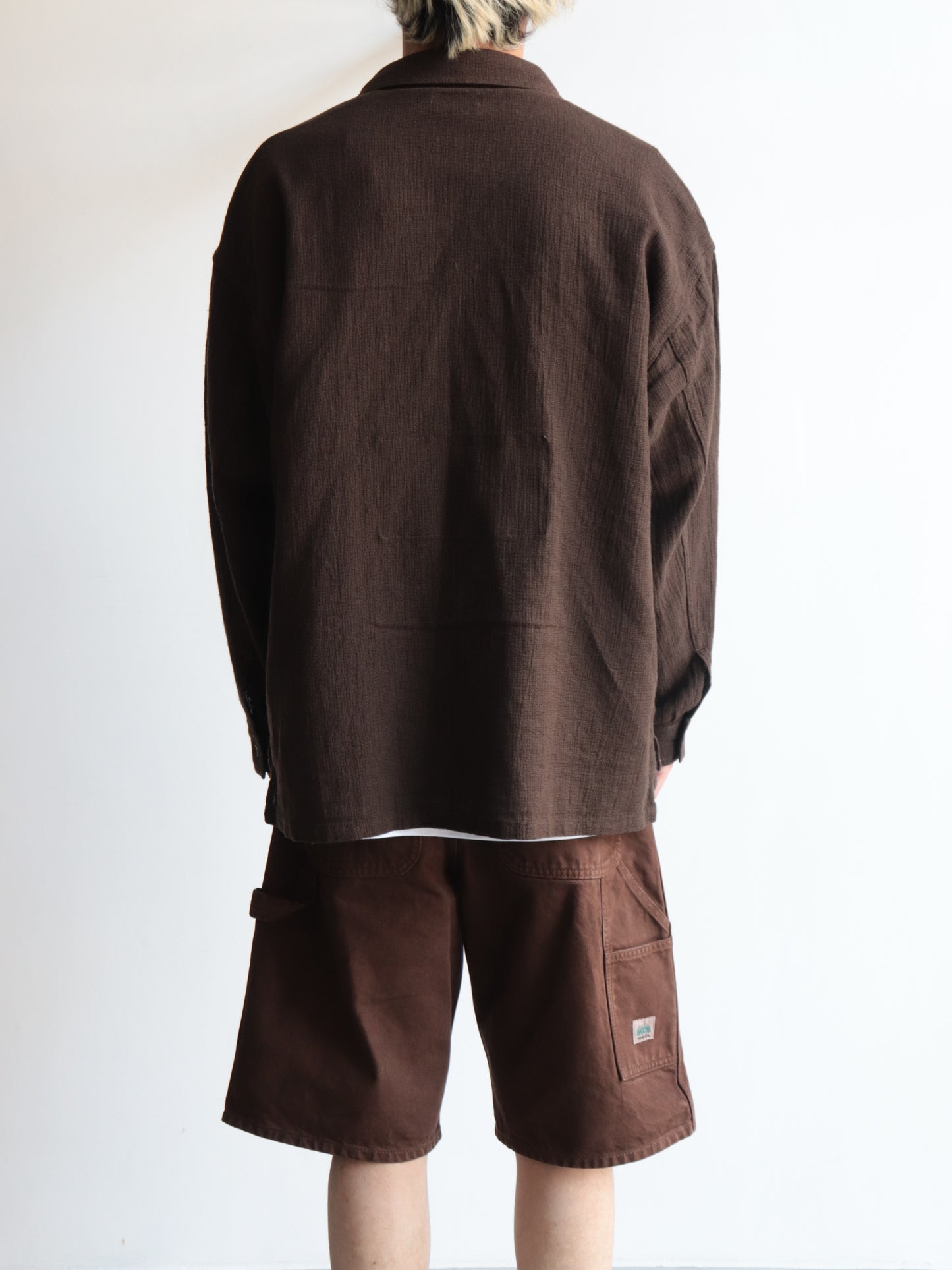 WELT POCKETS ZIP SHIRT JACKET