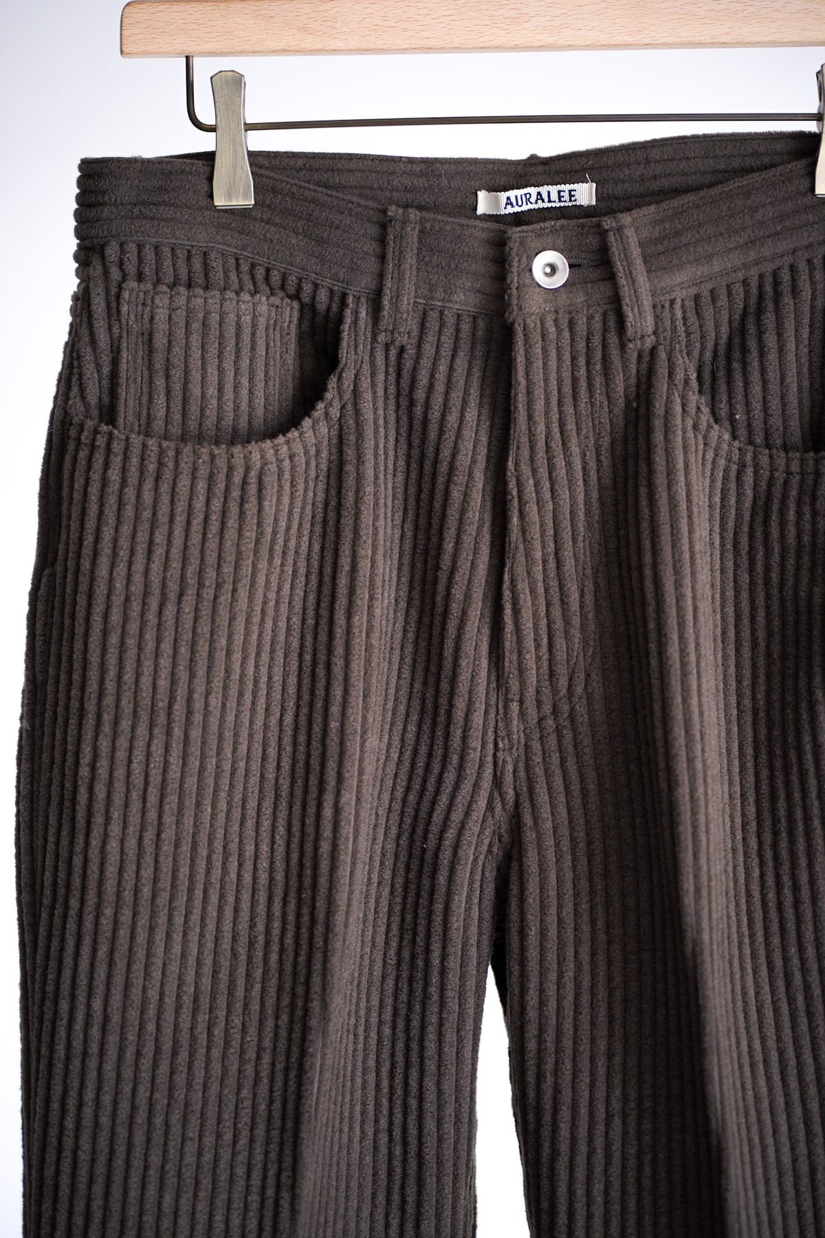 WOOL CASHMERE CORDUROY 5P PANTS