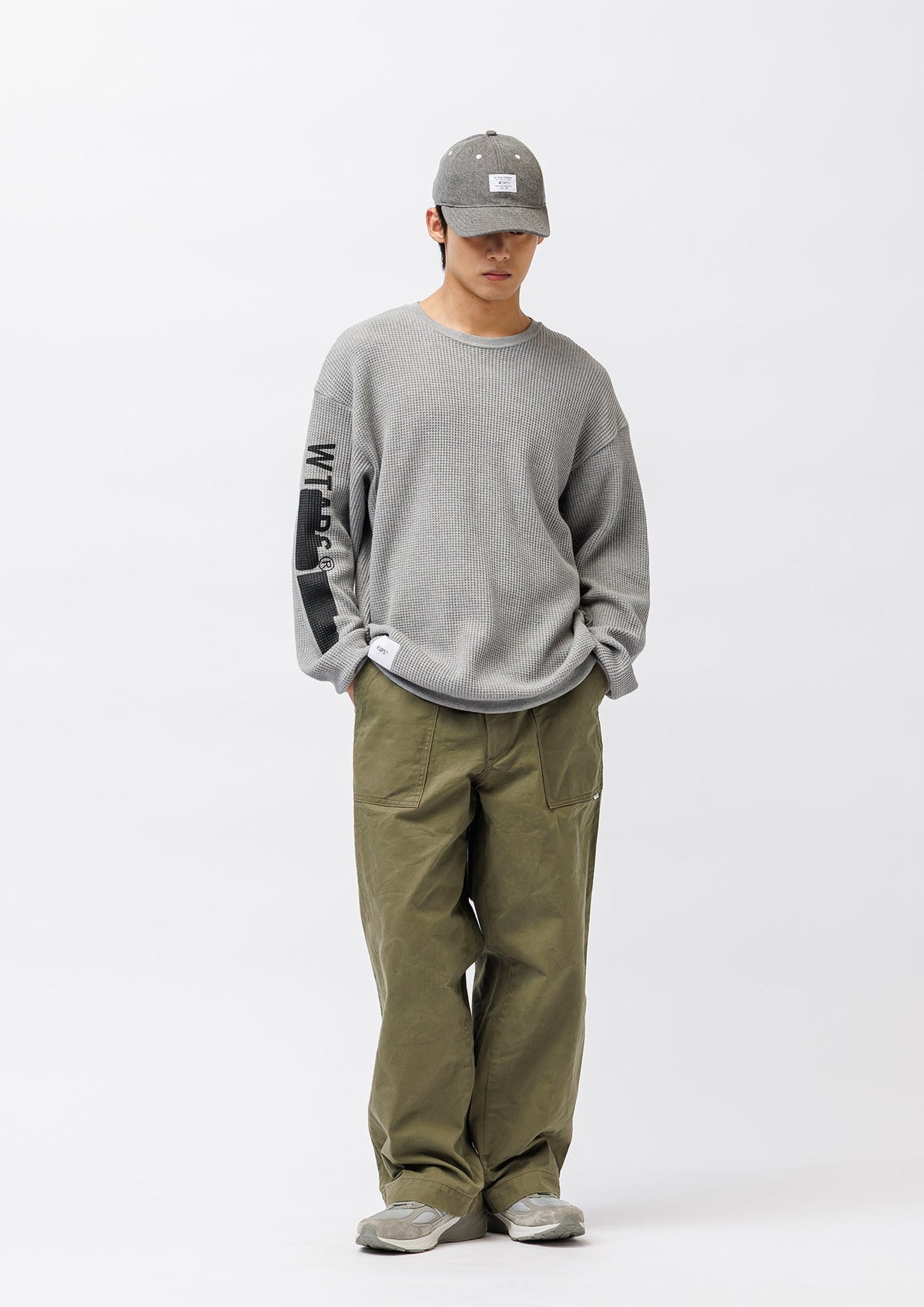 WAFFLE RIBBED LS