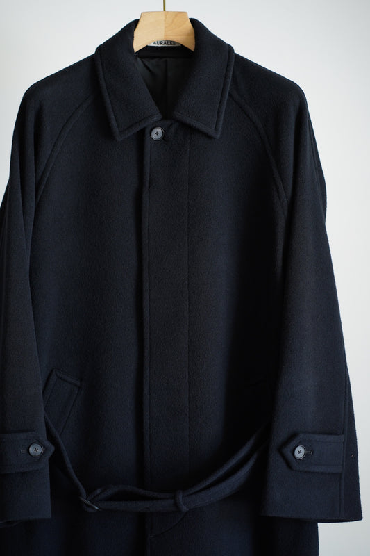 SUPER FINE WOOL MOSSER SOUTIEN COLLAR COAT