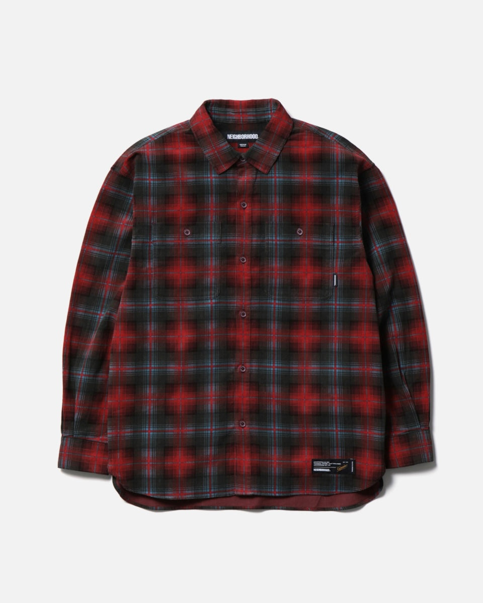 CORDUROY CHECK SHIRT LS