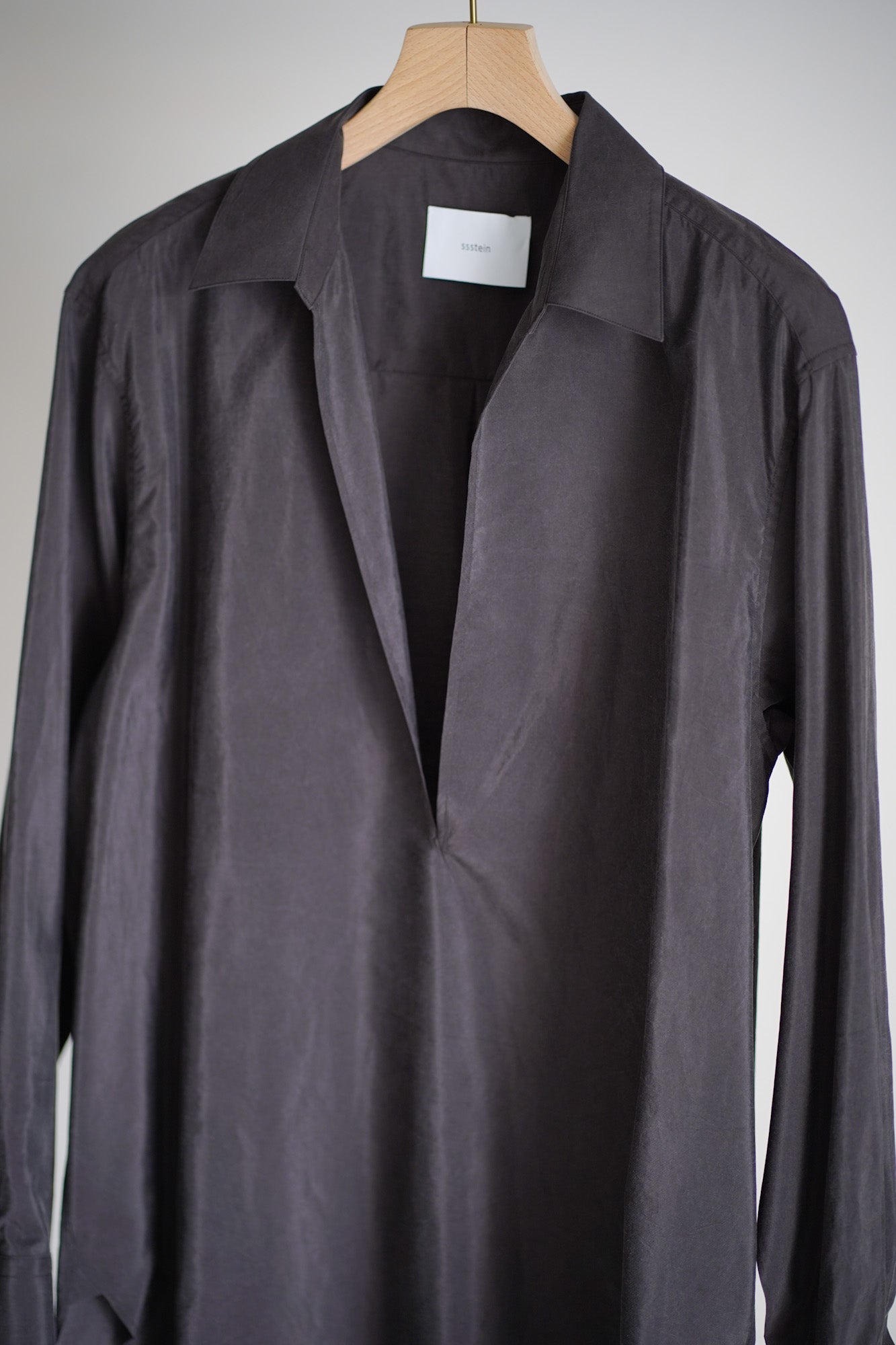 SILK NYLON SKIPPER SHIRT