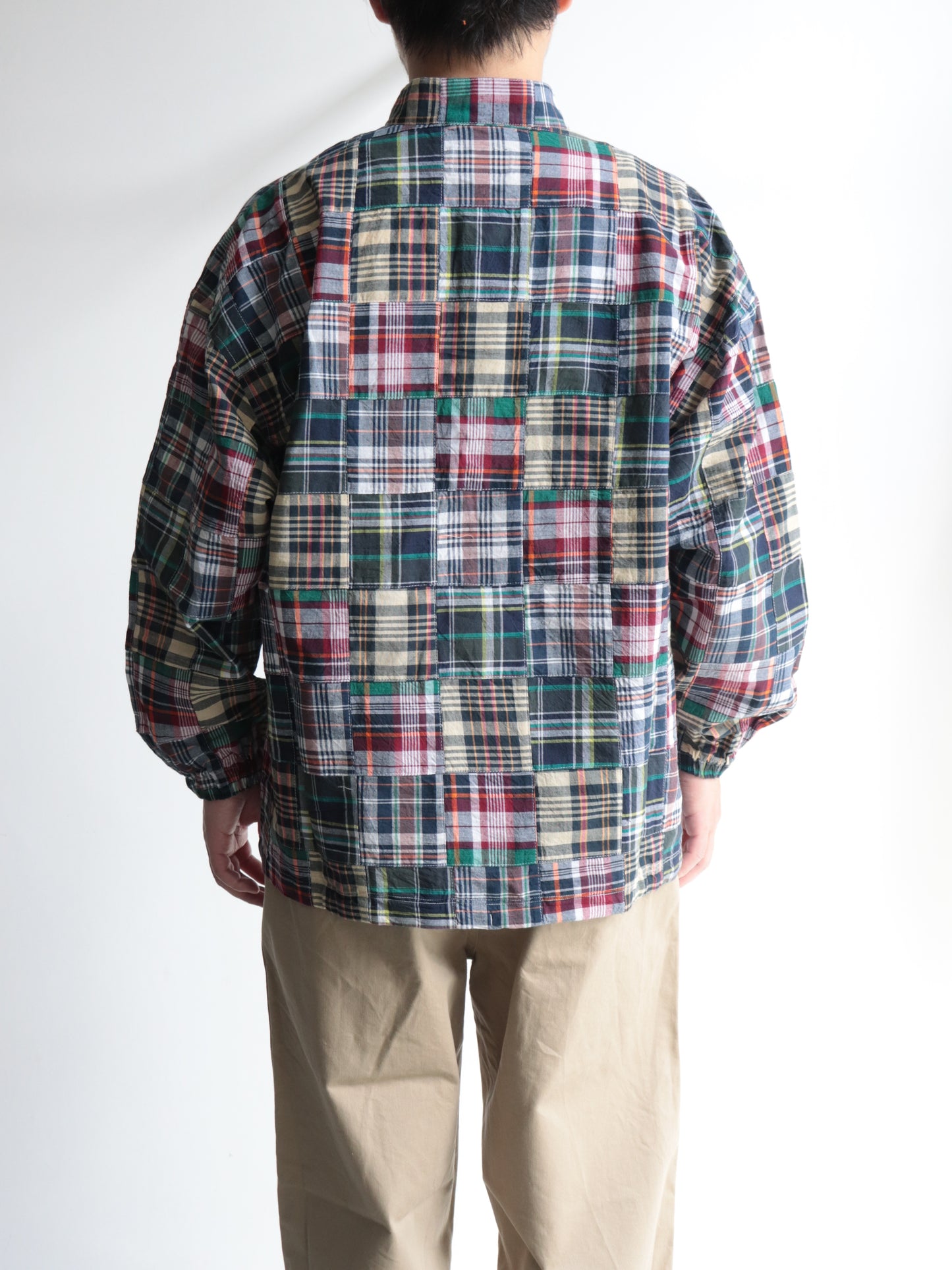 TETTY PULLOVER PATCH WORK LS SHIRT