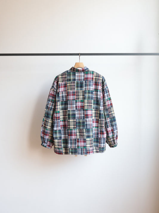 TETTY PULLOVER PATCH WORK LS SHIRT