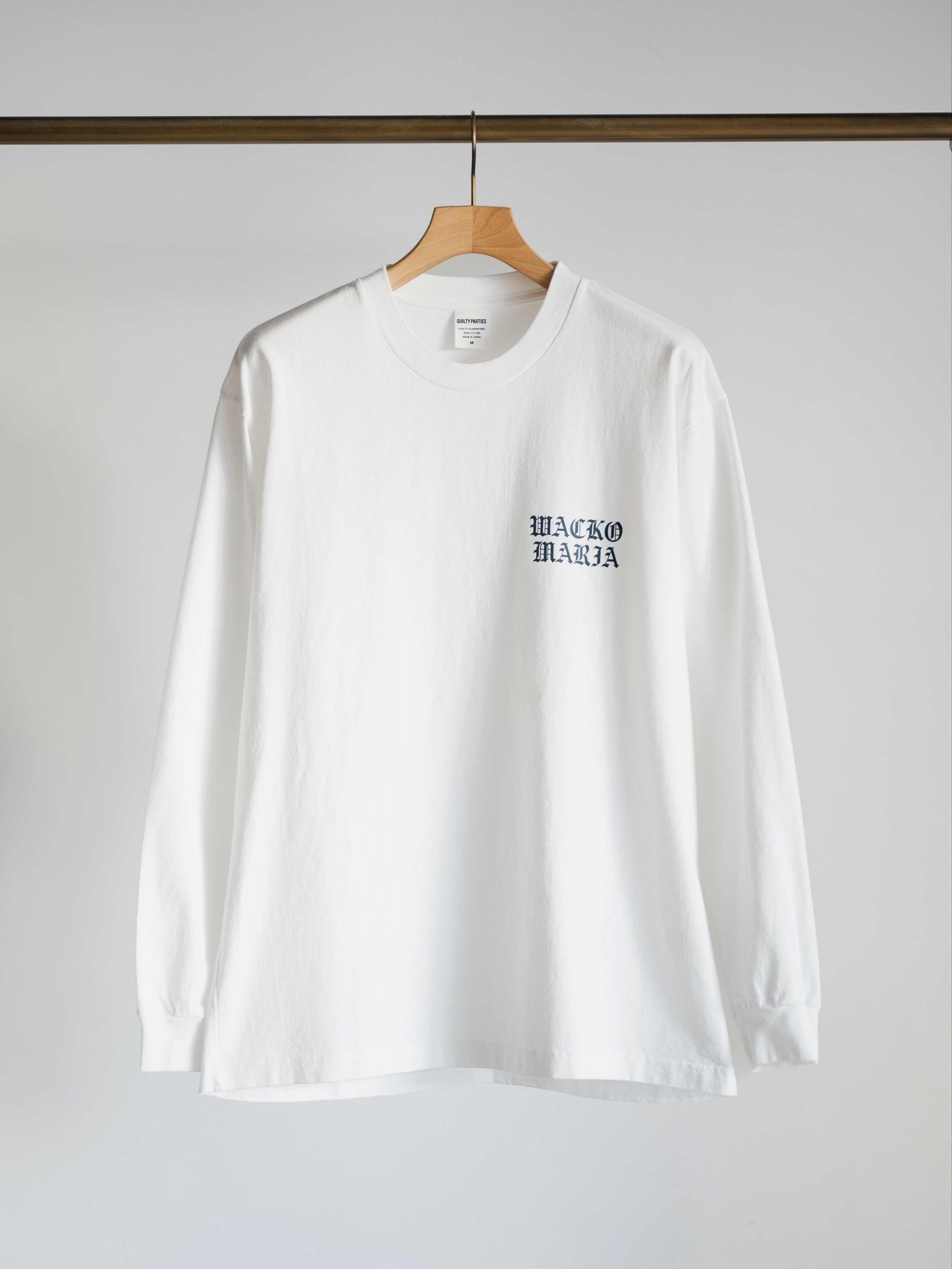 WASHED HEAVY WEIGHT CREW NECK LONG SLEEVE T-SHIRT ( TYPE-2 )