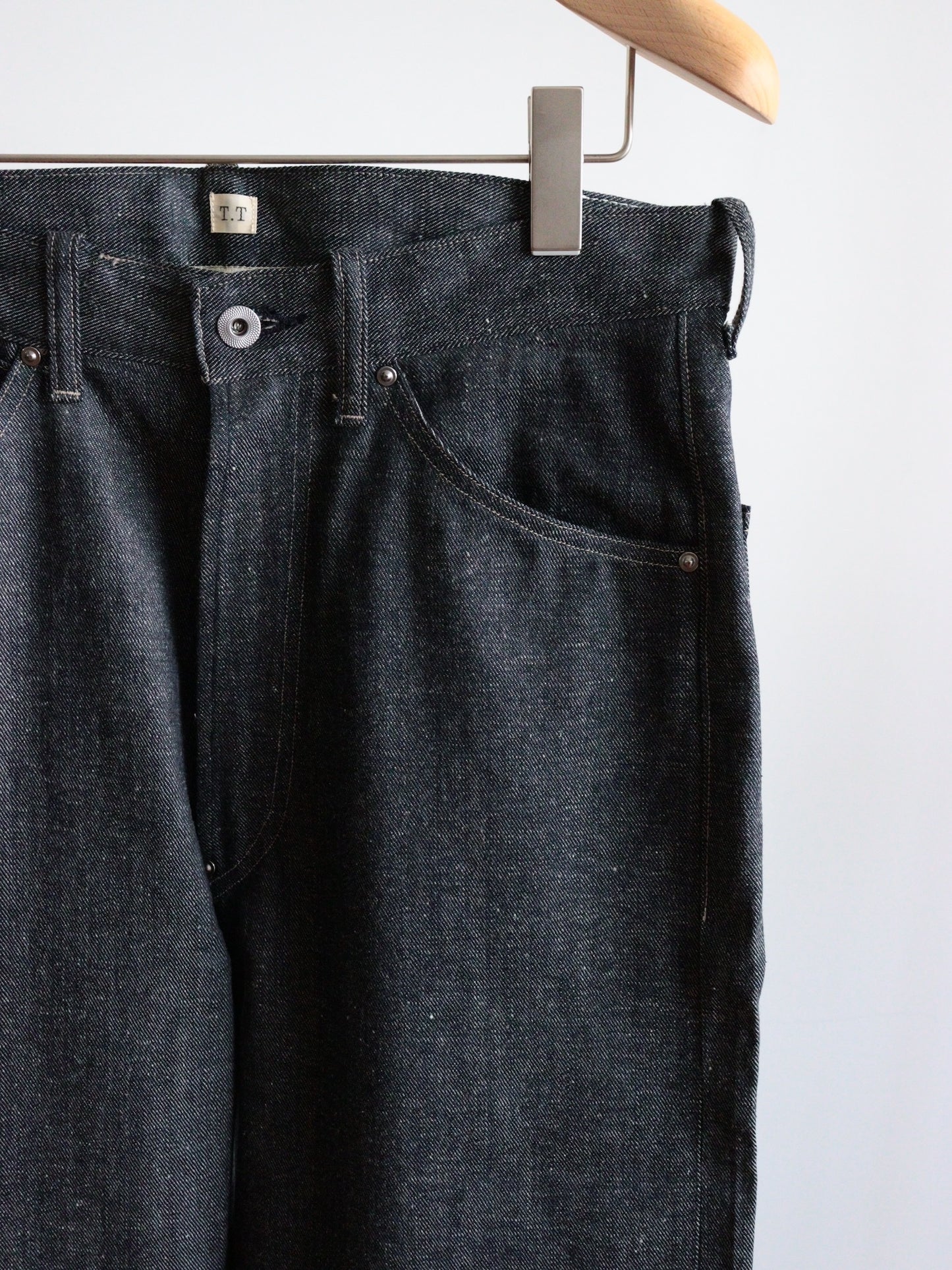 LOT.709 MODIFIELD DENIM WORK TROUSERS - 32 / ROW INDIGO