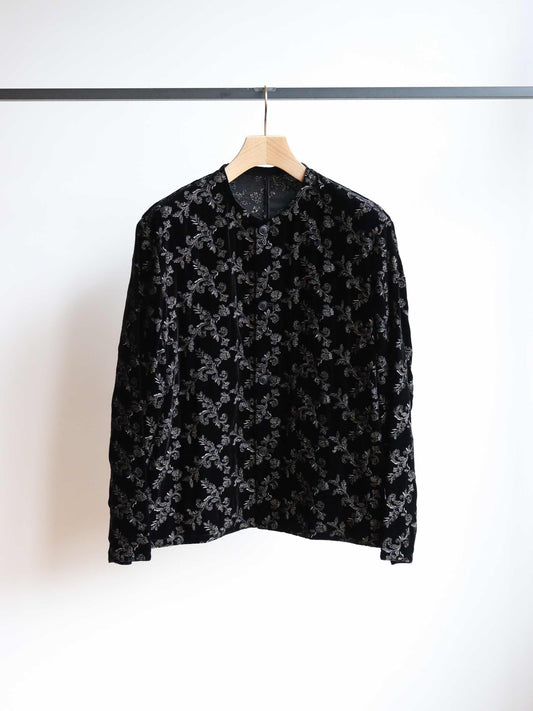 SHIRT120 Jonas French Velvet Blouson_