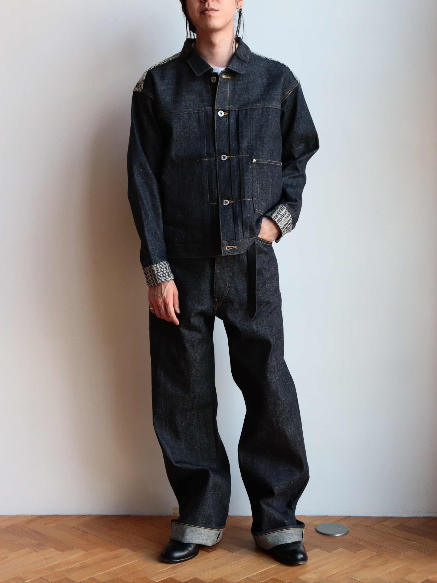 Lot.703 裂織り部分使い Denim Jacket C.1920’s