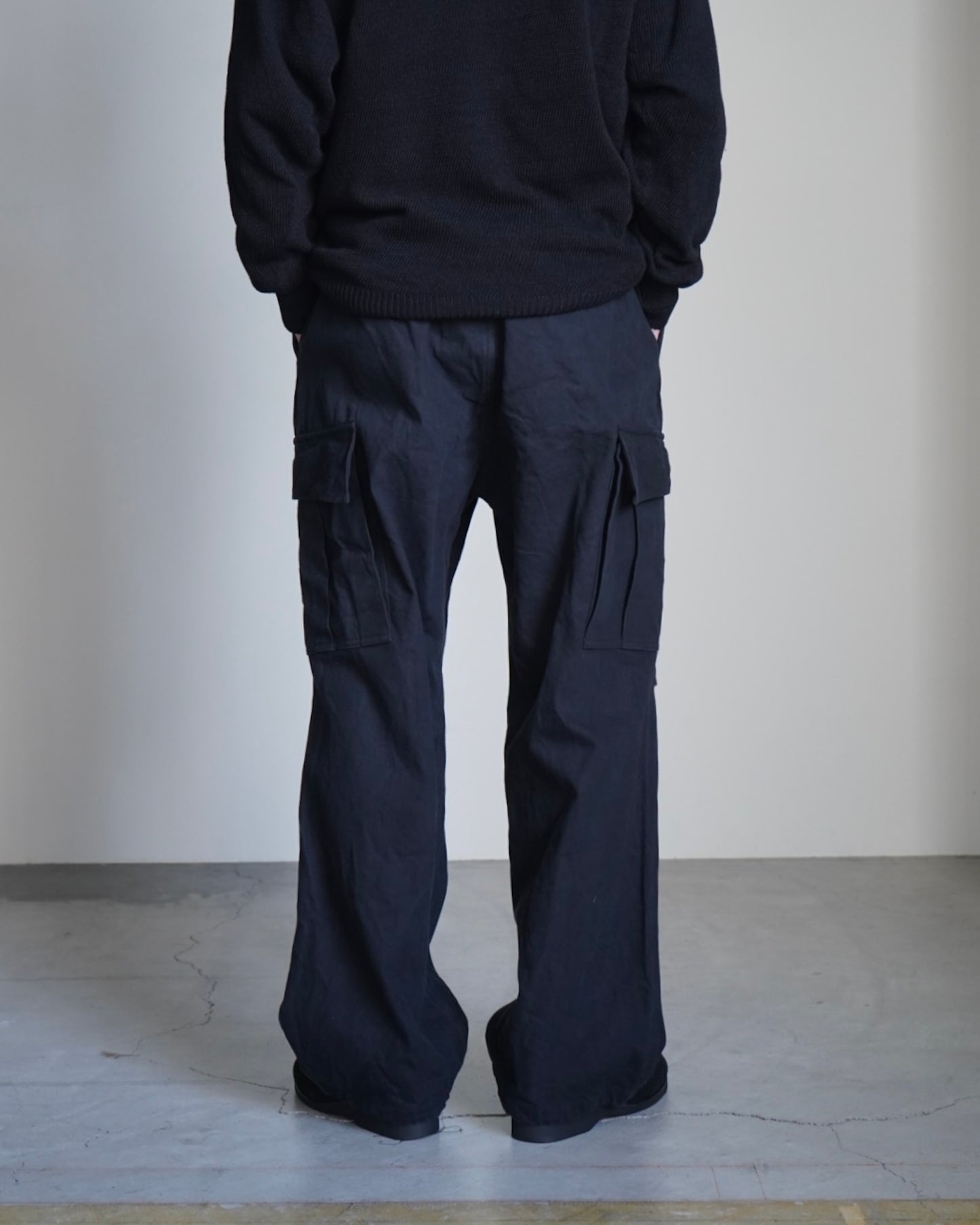 ブラックドリル 6Pパンツ