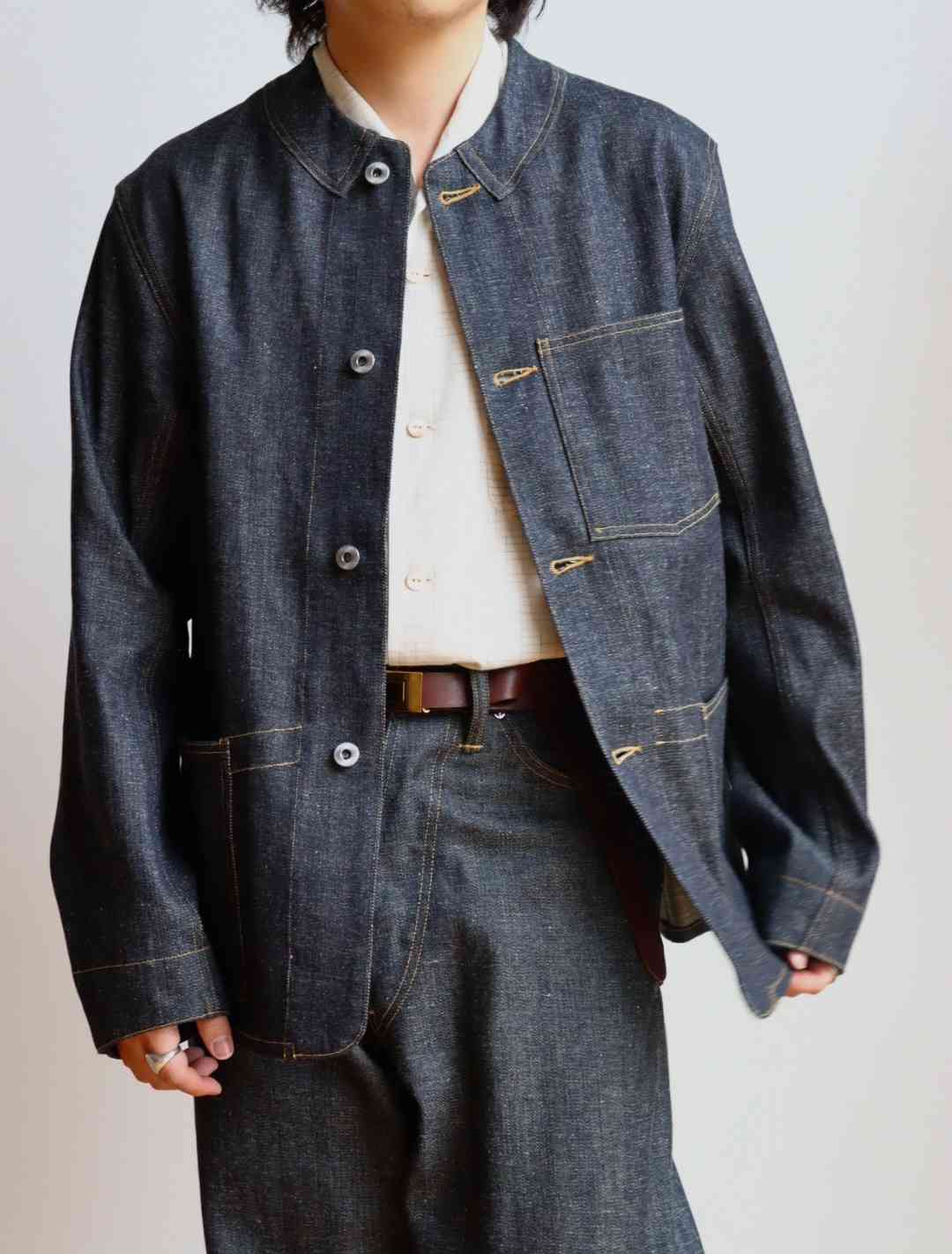 LOT.713 RAILROAD DENIM JACKET - 38 / ROW INDIGO