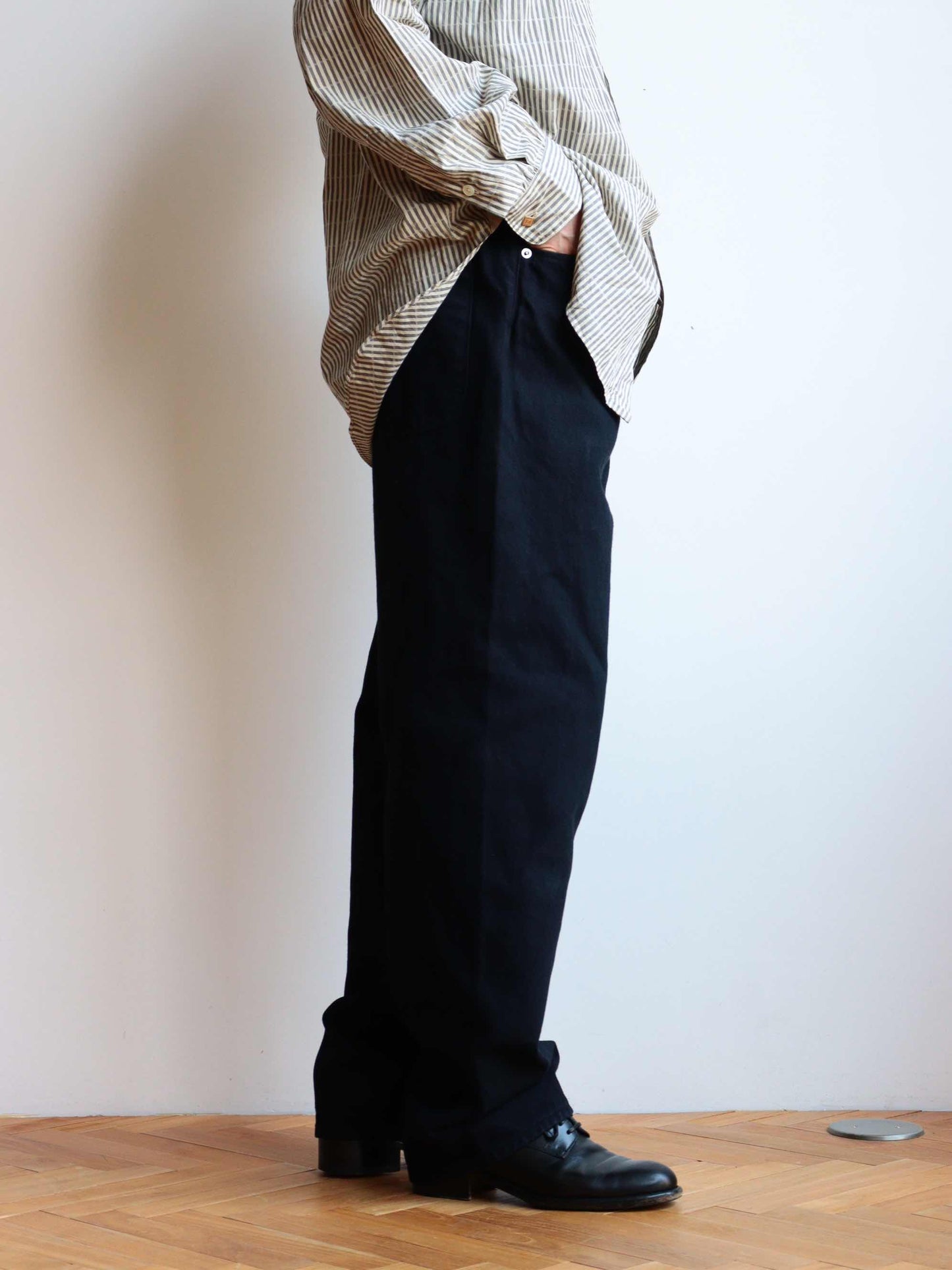 D.AMENT / オーバーダイデニム カーペンターパンツ