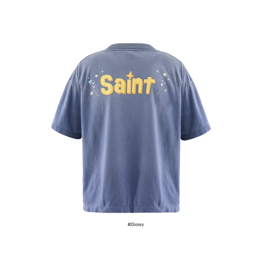 SAINT MxxxxxxとDisneyのコラボレーションアイテムであるDSN_SS T-SHIRT / TINKER BELLの背面の商品画像です。