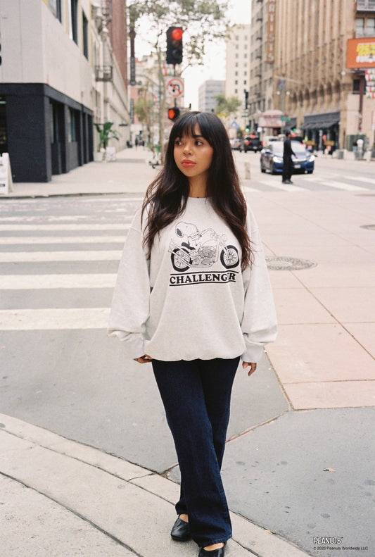 SNOOPY C/N SWEAT