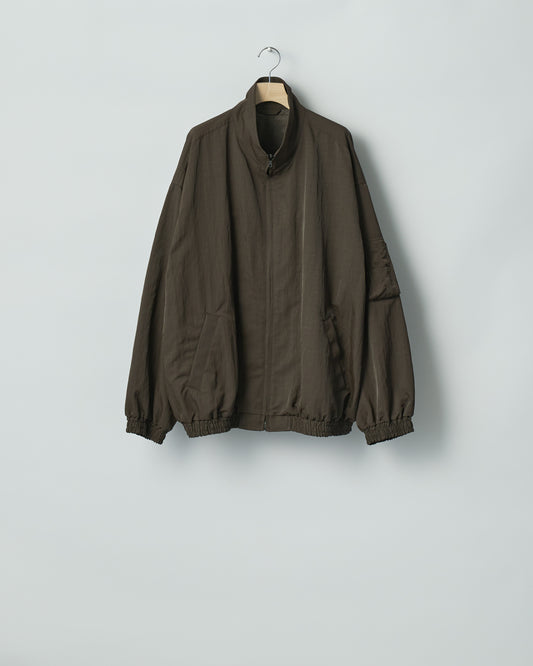 SHRUNK NYLON OVERSIZED FIGHT JACKET