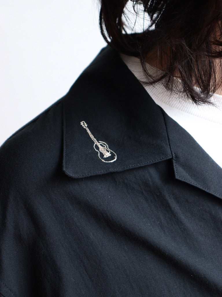 open collar shirt