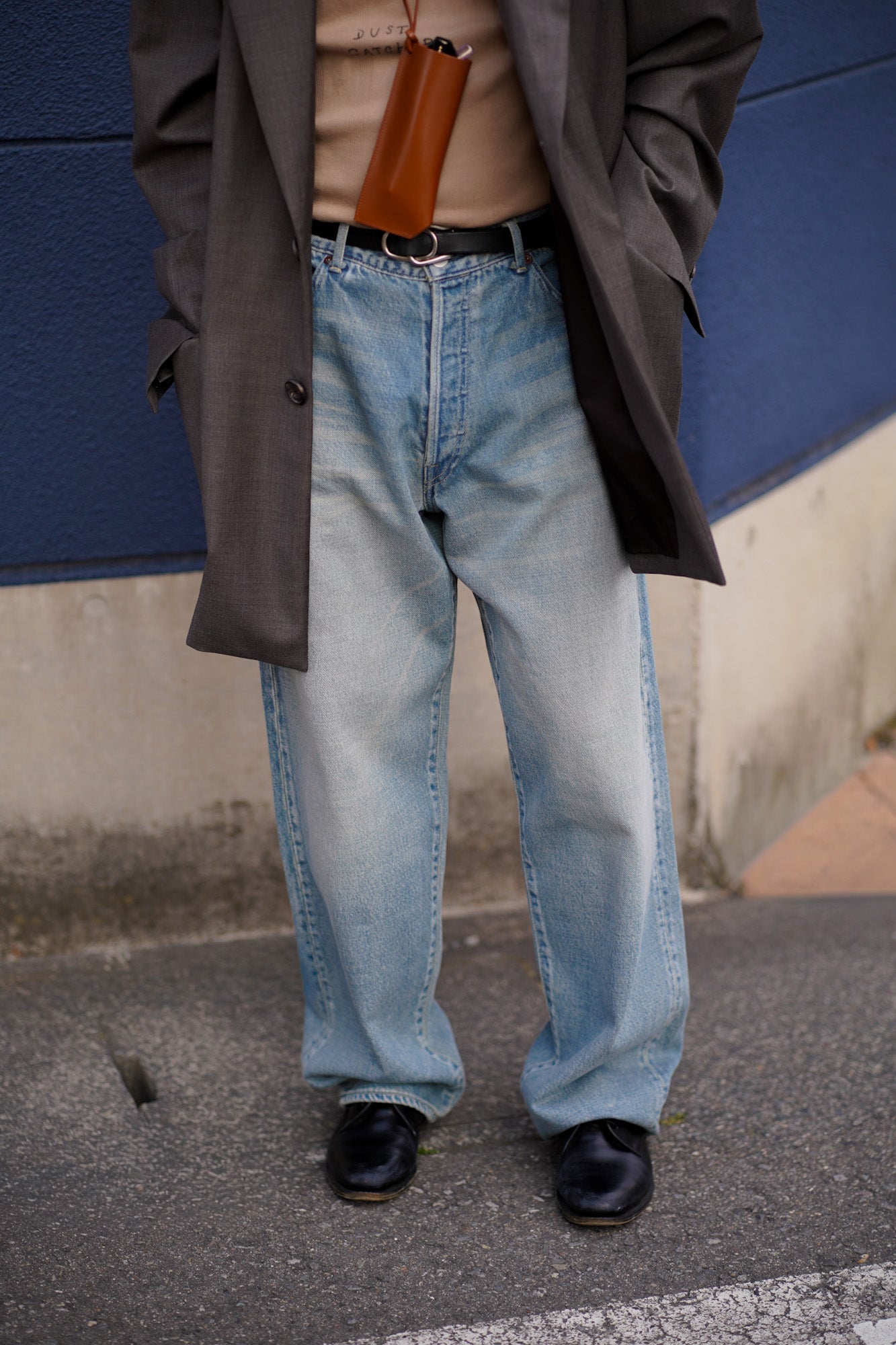 OVERSIZE FIT DENIM PANTS
