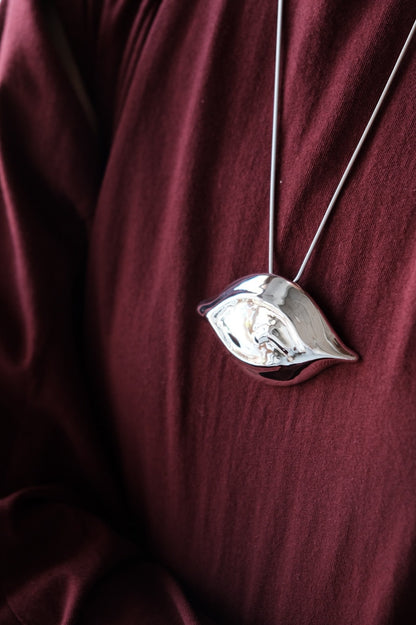 R.ALAGAN / EYE BROOCH NECKLACE