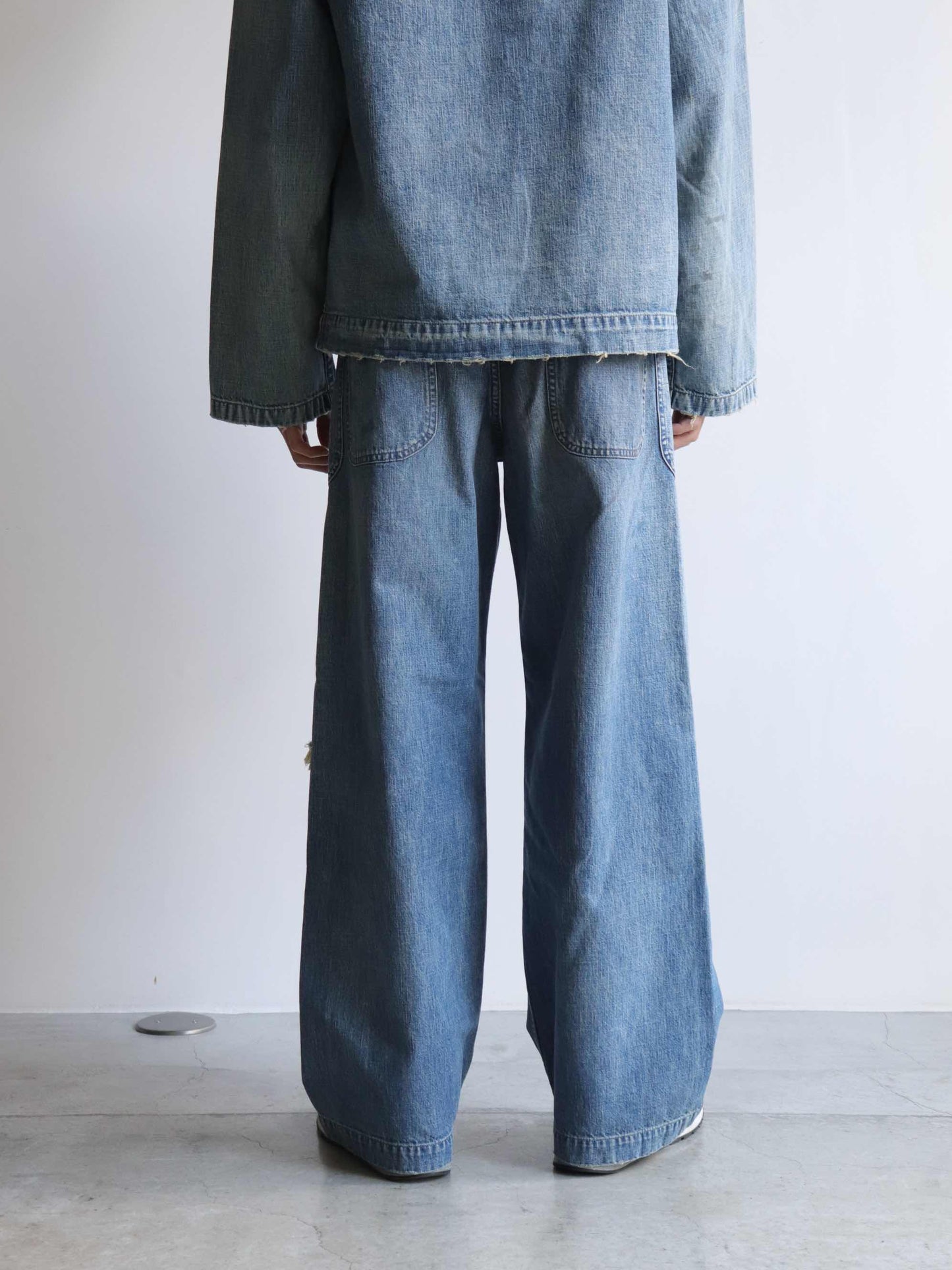 USN M44 DUNGAREE TROUSERS, SIDE SEAMLESS