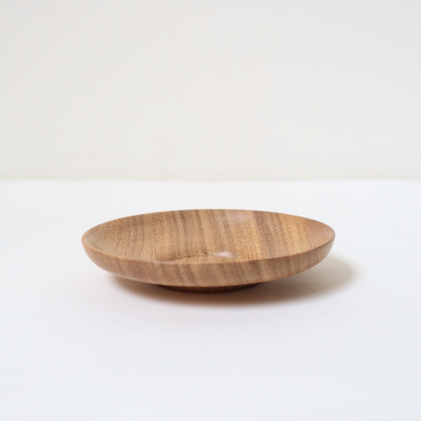SET OF 2 HANDTURNED SMALL PLATE
