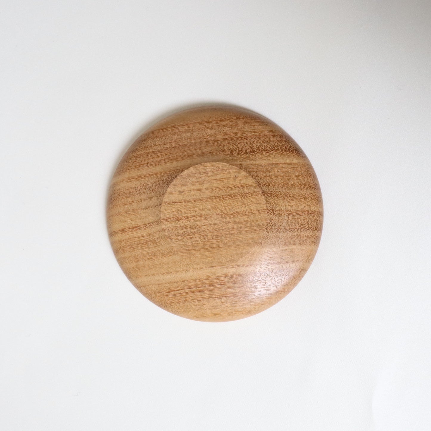 SET OF 2 HANDTURNED SMALL PLATE