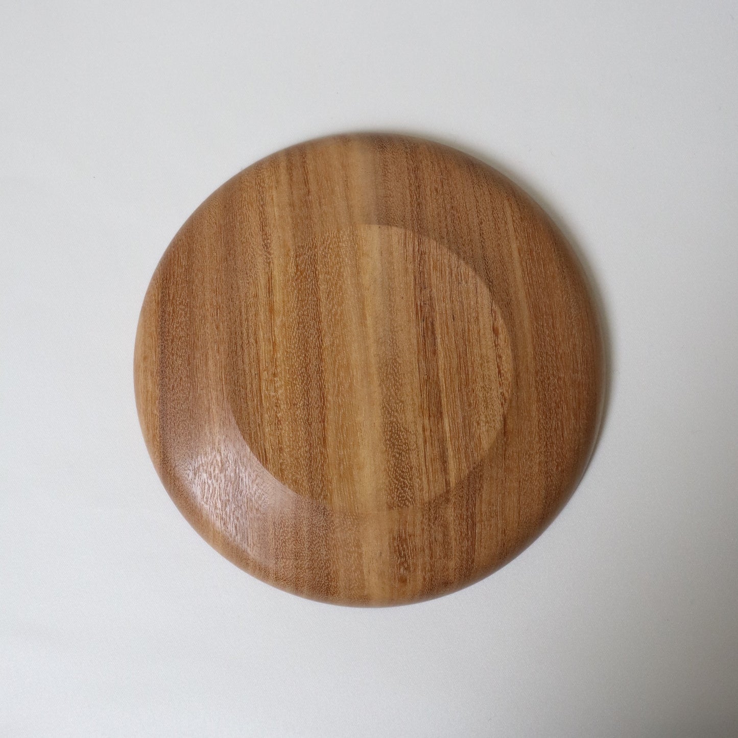 SET OF 2 HANDTURNED MEDIUM PLATE