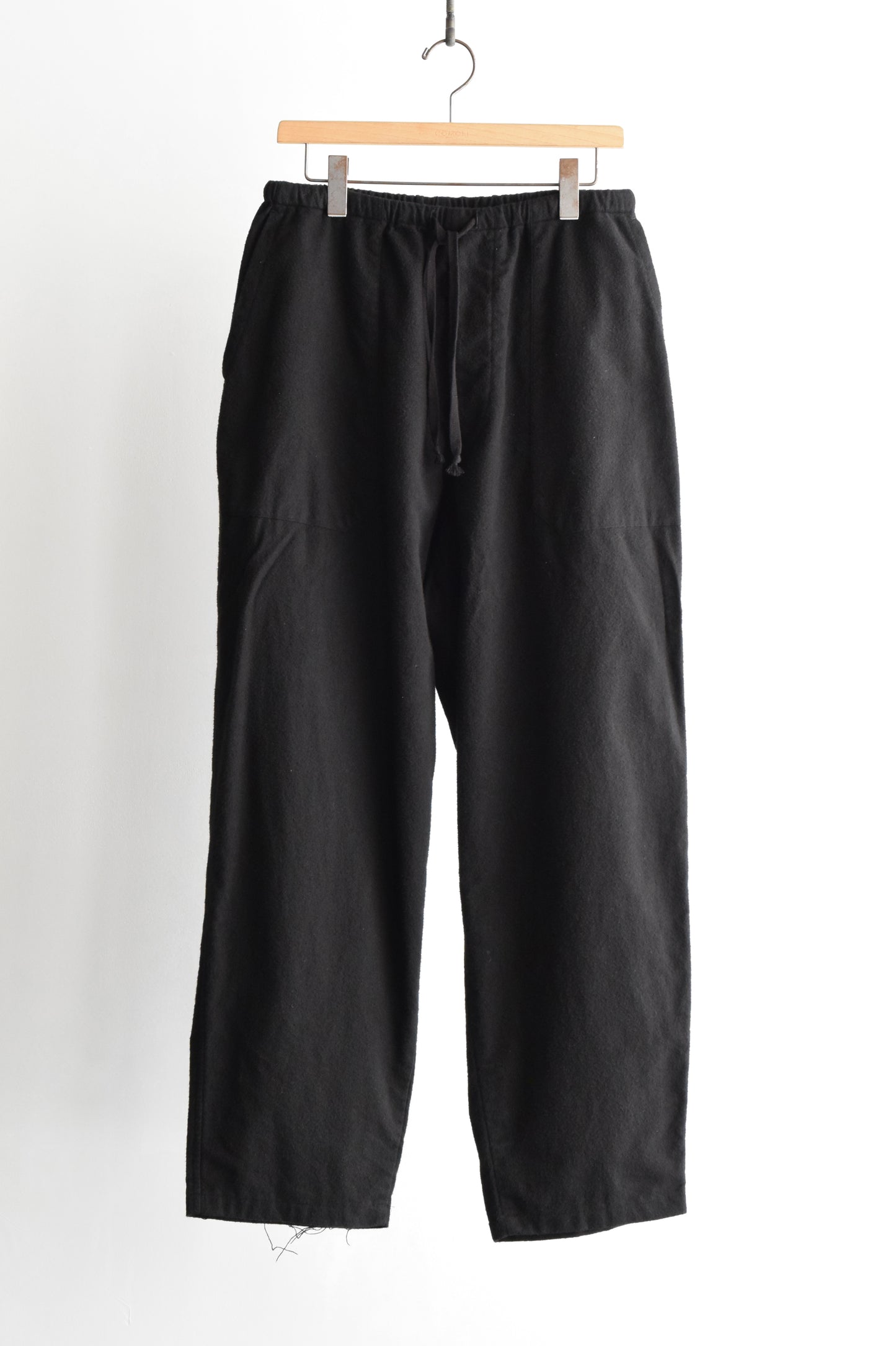 コットンネル テーパードパンツ