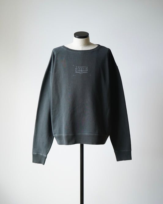 S50GU0235 STAMP LOGO SWEATSHIRT