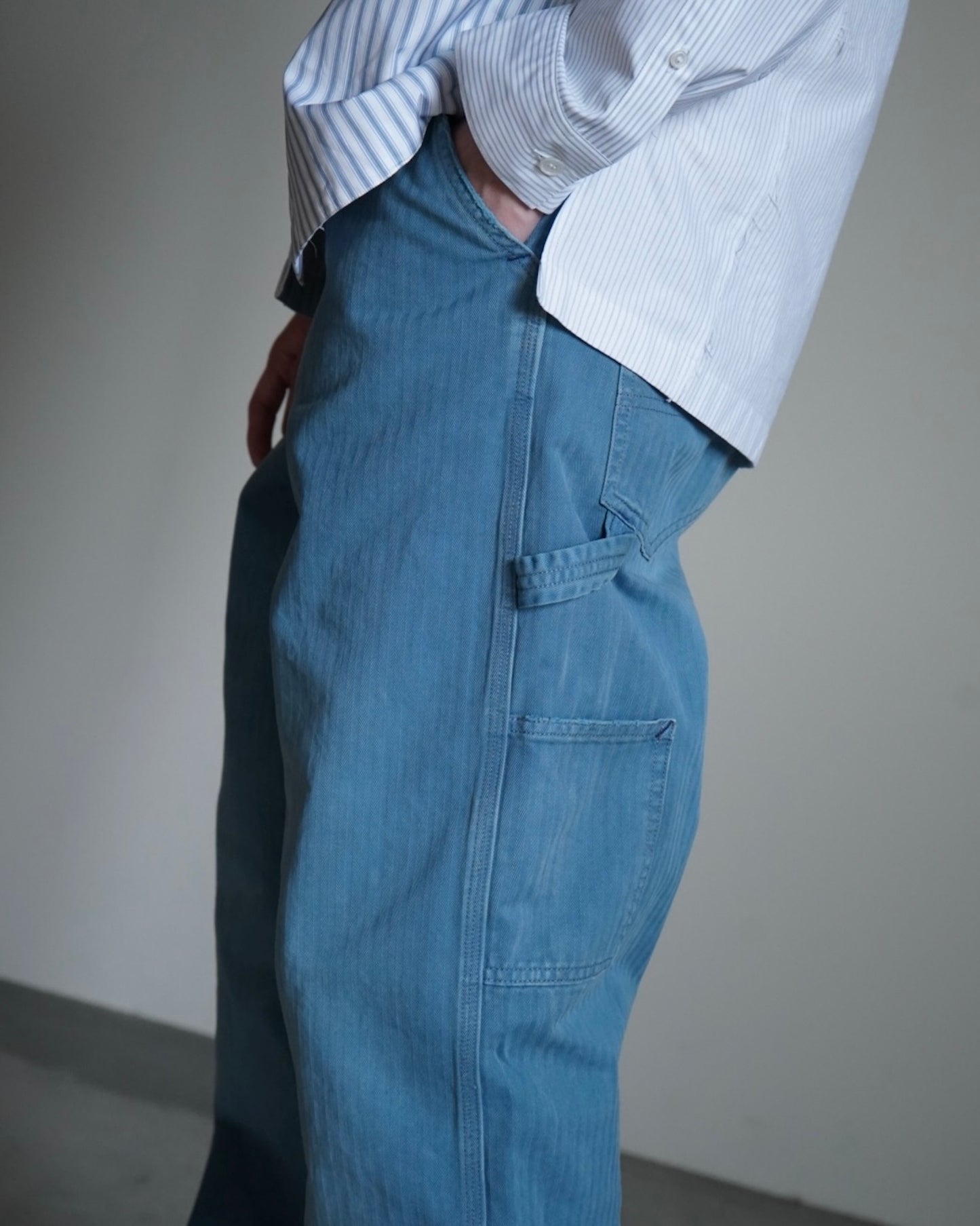 S50LA0235 HERRINGBONE JEANS