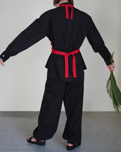 Cristaseya / MAXI LARGE PANTS WITH DRAWS STRINGS